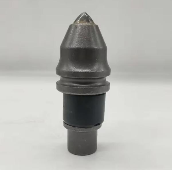 Hard Rock Bullet Teeth For Bore Pile B47K Foundation Drilling Pick Auger Cutting
