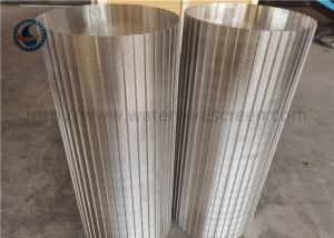 Wholesale Ss 304 316l 321 Johnson Vee Wire Screen For Inner Filter Equipment from china suppliers