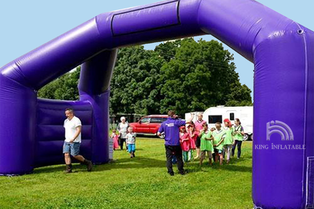 Inflatable Marathon Race Finish Line Arch Outdoor Advertising Event Sport Archway