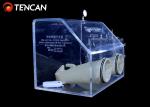 CE Acrylic Isolation Laboratory Glove Box Dust Proof 10mm Without Vacuuming
