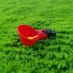 Round Plastic Poultry Water Trough For Convenient Water Access