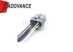 6189-1175 6 Pin Car Headlight Female 2.2MM Electronic Automotive Wire Harness