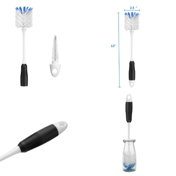 Mug Cup Bottle Scrub Brush Non Toxic Kitchen Accessories Washing