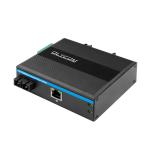 SC Connector 60km Transmission Industrial Ethernet Media Converter Duel Fiber To
