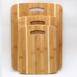 Heavy Bamboo kitchenware cutting board set
