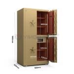 Fingerprint Lock Heavy Vault Safe Box Door For Security Four Doors