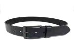 Embossed Alloy Pin Buckle 3.5cm Men Cow Leather Belt