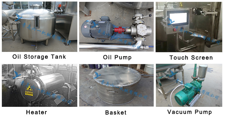 Commercial Vacuum Frying Machine Low Temperature Environment Friendly