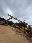 CE 25m Digging Long Extension Excavator Telescopic Arm / Stick For Hitachi Zx360