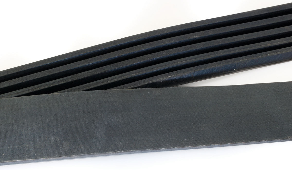 Classical Narrow Wrapped Banded Power Drive Belts Rubber