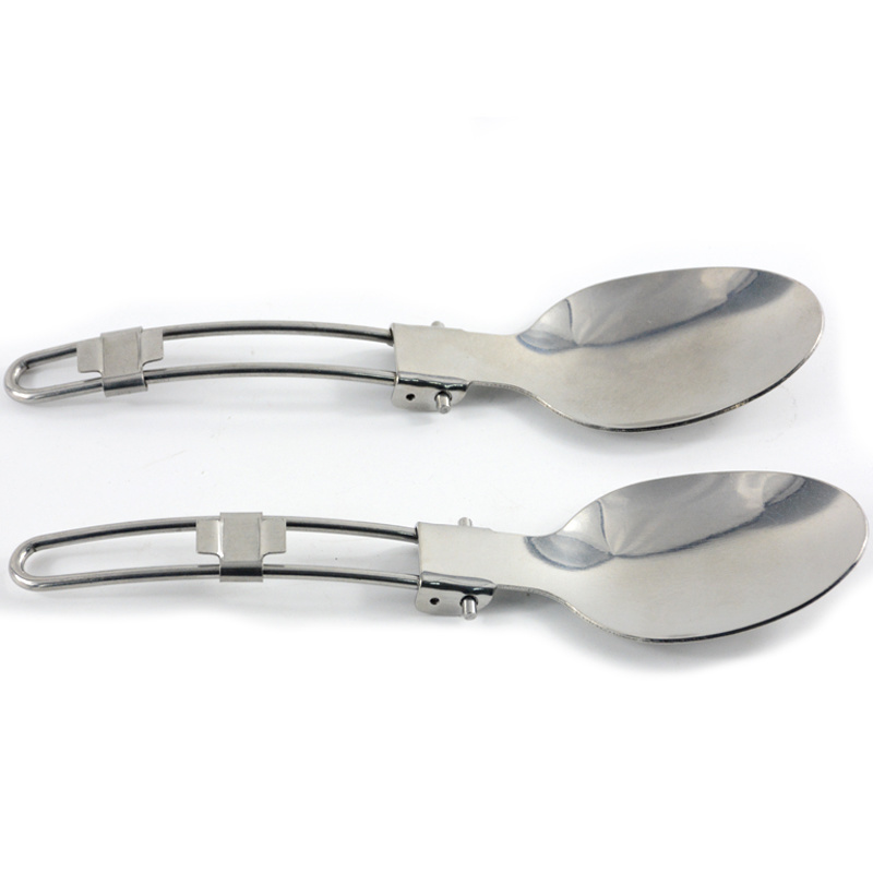 Wholesale Camping Tableware Dinner Set Stainless Steel Fork Spoon Cutlery for Outdoor