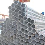 15mm Thickness Pre Galvanized Steel Tube Pipe Hot Dipped GI Round Tubing