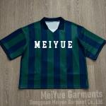 Custom Jersey Embroidered Logo Graphics Boxy Tees Drop Shoulder Heavyweight