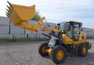Wholesale 42kw Compact Wheel Front Loader Small With 0.5m3 Capacity 2900mm Dump Clearance from china suppliers