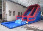Kids Parties Commercial Inflatable Pool Slides with 0.55mm pvc tarpaulin