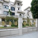 Aluminum Fencing Forged Iron Safety Elegant Outdoor Fencing