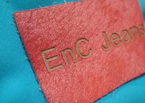 Wholesale Personalized Metal Logo Genuine Embossed Leather Labels And Tags For Clothes from china suppliers