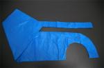 Oil Resistant PE Disposable Apron Sleeveless For Painting And Coating Protection