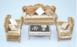 European style model sofa-European scale sofa,model furnitures,architectural