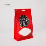 Biodegradable Moisture Proof Stand Up Pouch Snack Food Packaging Design Custom