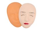 Silicone 5D Fake Eyebrow Eyeline Lips Model Practice Skin Head