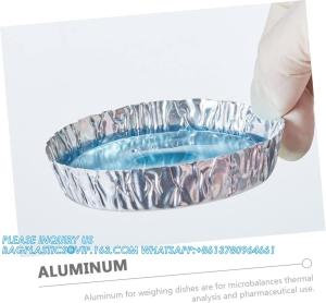 Wholesale Aluminum Weighing Boats Liquid Mixing Foil Trays Aluminum Weighing Pan Foil Reusable Chemistry Weighing Pan for Lab from china suppliers