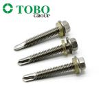HEX Head Type Stainless Steel Metal Screws with ANSI B 16.9 Thread Count