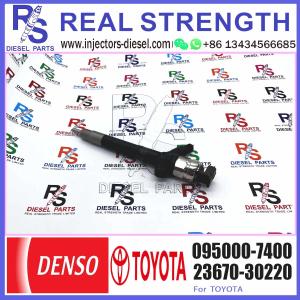 Wholesale Huida genuine and OEM great quality diesel Fuel Injector 23670-30220 095000-7400 For Toyota Hiace Hilux from china suppliers