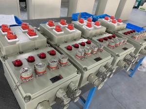Wholesale Powder Coated Vertical Mount Flameproof Electrical Control Panels for Industrial Protection from china suppliers