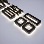 Sale Bright Luminous Characters Plastic LED Sign Channel Letter with Customized