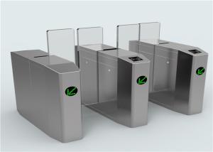 Wholesale Automatic Elliptical Synchronization Full Height Turnstile For IC / ID Card Readers from china suppliers
