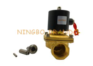 Wholesale 1 1/4 Inch 2/2 Way Normally Closed Semi Direct Operated Brass Body UW-35 2W350-35 Water Valve from china suppliers