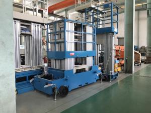 Wholesale 14m Multi Mast Electric Lift Platform , Hydraulic One Man Lift With 200kg Load from china suppliers