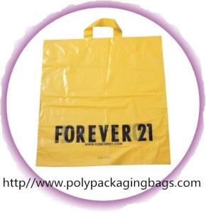 Wholesale CPE / LDPE / HDPE Soft Loop Handle Bag , Custom Plastic Shopping Bags from china suppliers