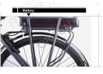 City Black Step Through Custom Electric Bike 250w 120 Kg Load Capacity