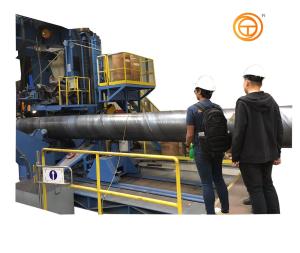 Wholesale Industrial Spiral Welded Pipe Mill Equipment With Uncoiler / Peeler from china suppliers