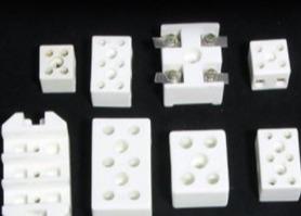 Wholesale White 2 Or 3 Pole 24A Steatite Ceramics Terminal Block Connector Insulators from china suppliers