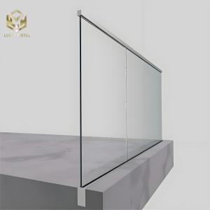 Wholesale Anti-Corrosion Aluminum Framed Glass Fence With 1.5m Height For Coastal Areas from china suppliers