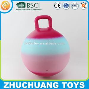 Wholesale spray painting beach hopper ball girl jumping from china suppliers