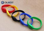 NFC RFID Silicone Wristband For Access Control , Rfid Wristbands Waterproof