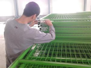 Wholesale hot sale customization Canada PVC coated temporary fence china from china suppliers