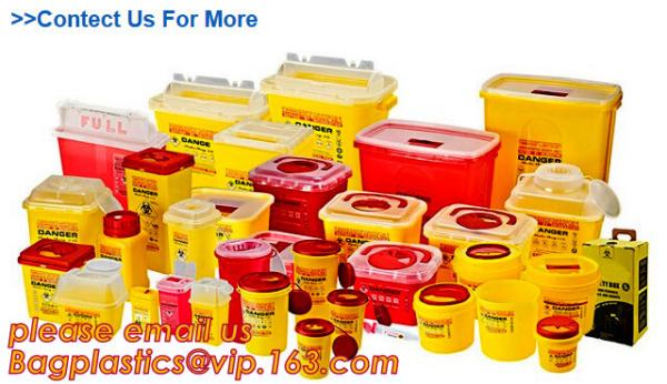 Healthcare, Gallon, Quart, Liter Sharp Container, Biohazard Waste Disposal