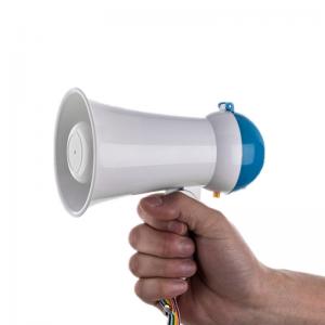 Wholesale Best Seller 5W Little Plastic Toy Megaphone with Music Music Feature and NO Apt-x Support from china suppliers