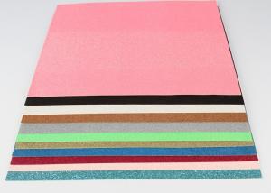 Wholesale Decorative Coloful Sparkle Glitter Paper , Strong Adhesive Self Stick Glitter Paper from china suppliers