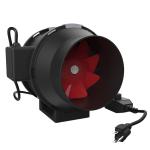 162-252 Air Quantity 6 inch 440 cfm Inline Axial Flow Fan for Grow Tent