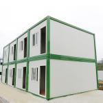 Detachable Temporary Container Homes Prefab Housing Earthquake Proof For Site