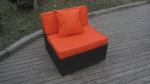 3pcs PE rattan sofas