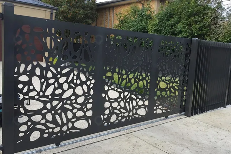 Anodizing Aluminium Profile Gate Sliding Soundproof Double Gate Frame