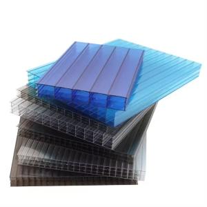 Wholesale 10-year Warranty Uv Coated Best Choice Type Multiwall 20mm Polycarbonate Roofing Pc Hollow Sheet from china suppliers