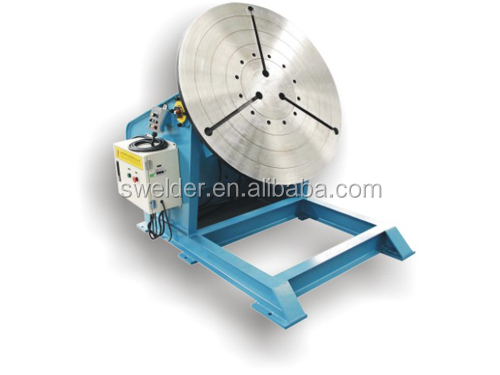 Small Single Column Welding Positioner Machine 200kg Weight And Capacity